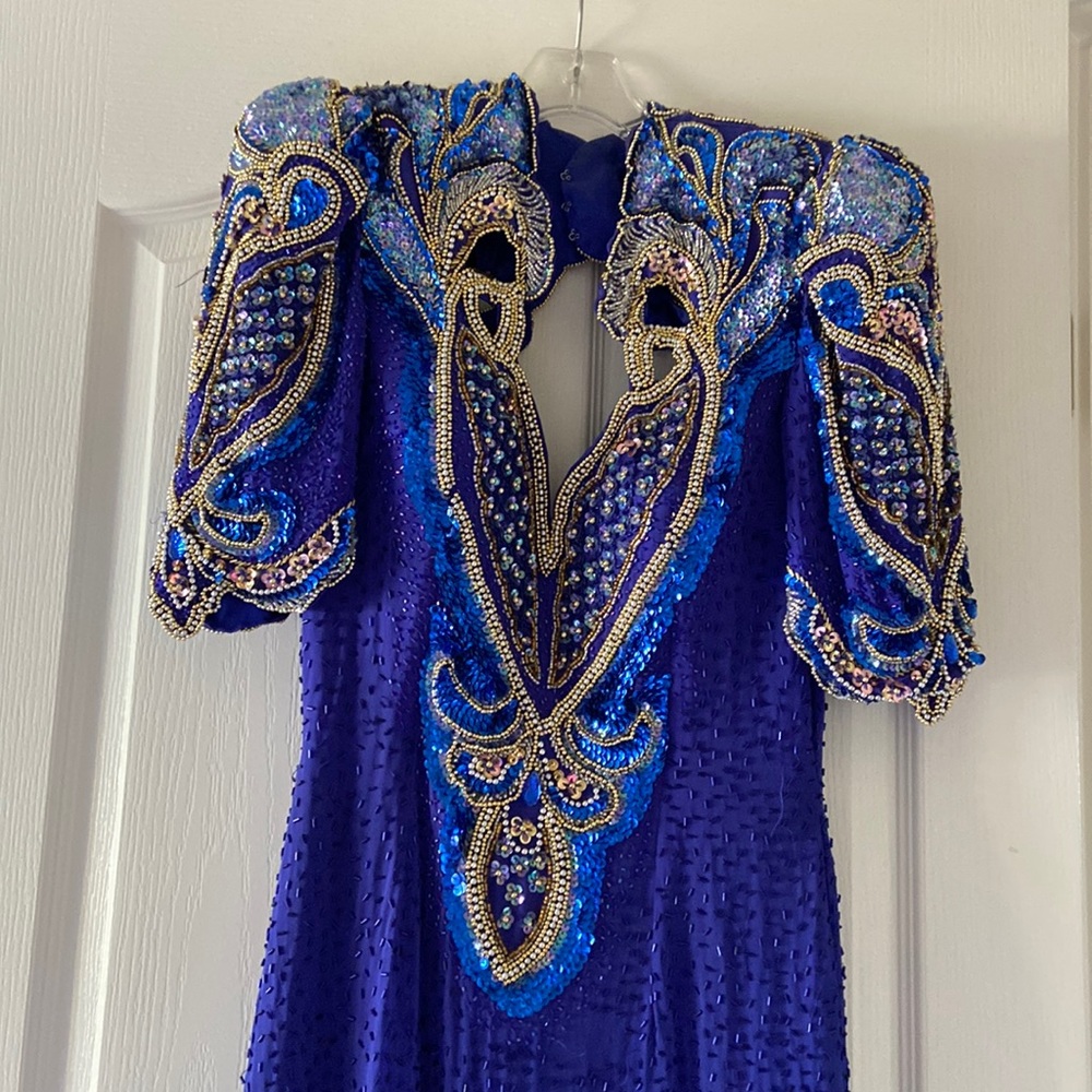 Vintage Beaded pageant dress.